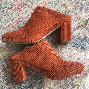 Soludos Mules Burnt Orange Size 8.5